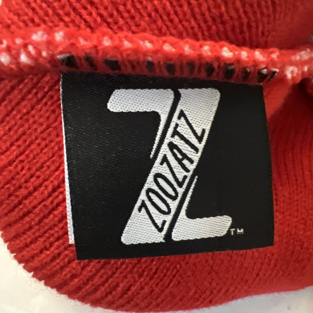 Rare Bucky Badger Wisconsin Badgers Winter Ski ADULT Beanie Hat ZooZatz ZH0314 - Picture 6 of 9
